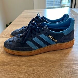 Adidas Originals Womens Handball Spezial IE5895 Indigo Blue Gum Sole Size 8.5